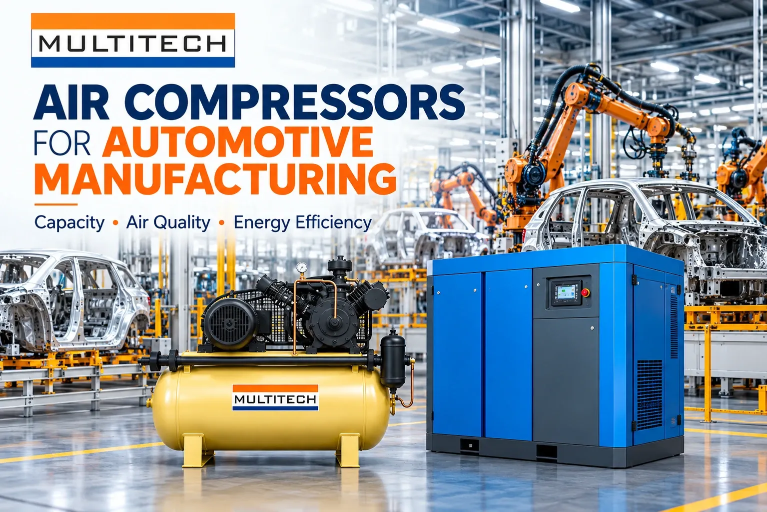 Air Compressors for Automotive Manufacturing