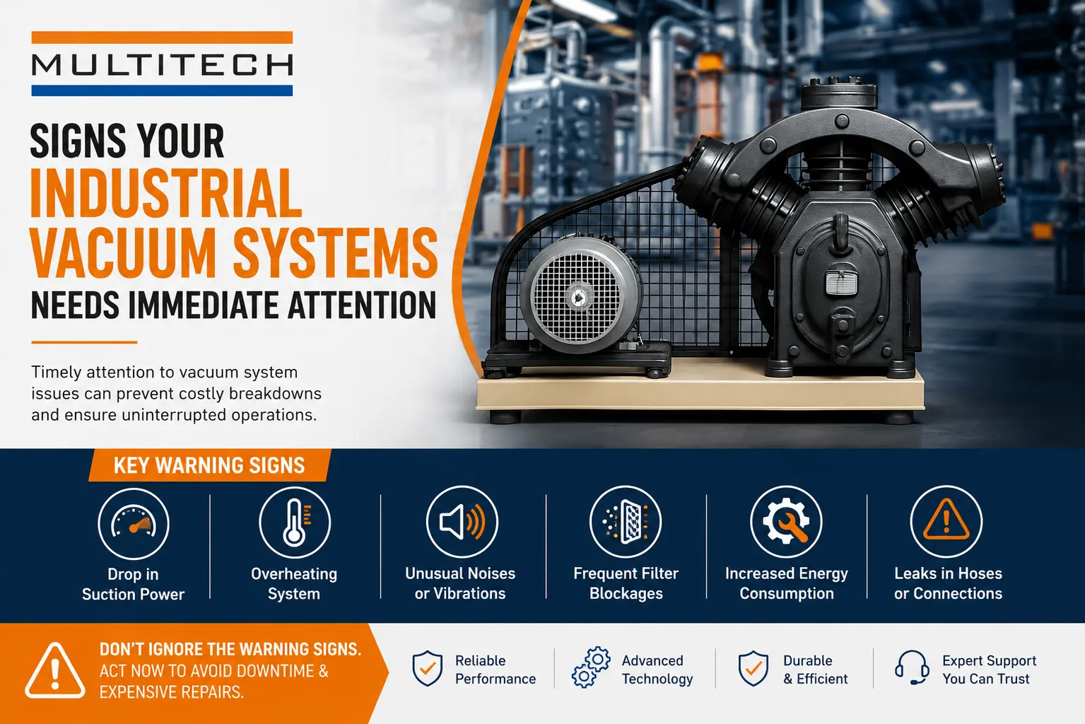 Signs Your Industrial Vacuum Systems Needs Immedia